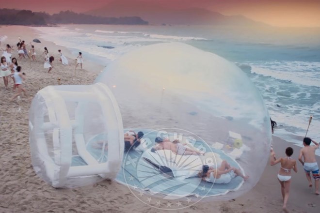 绵阳充气球形帐篷